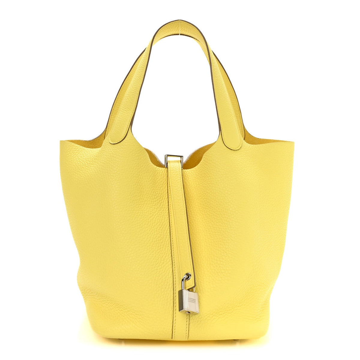 Taurillon Clemence Picotin Lock 22 MM Limoncello