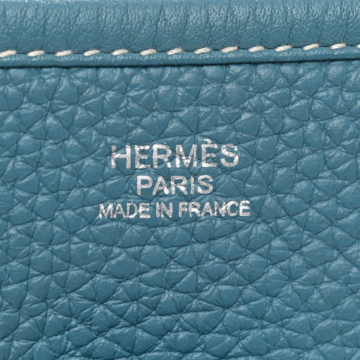 Taurillon Clemence Evelyne III GM Blue Jean