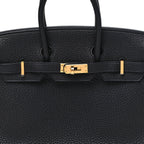 Togo Birkin 25 Black Black