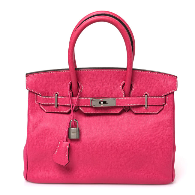 Epsom Candy Birkin 30 Rose Tyrien Rubis Hover Image