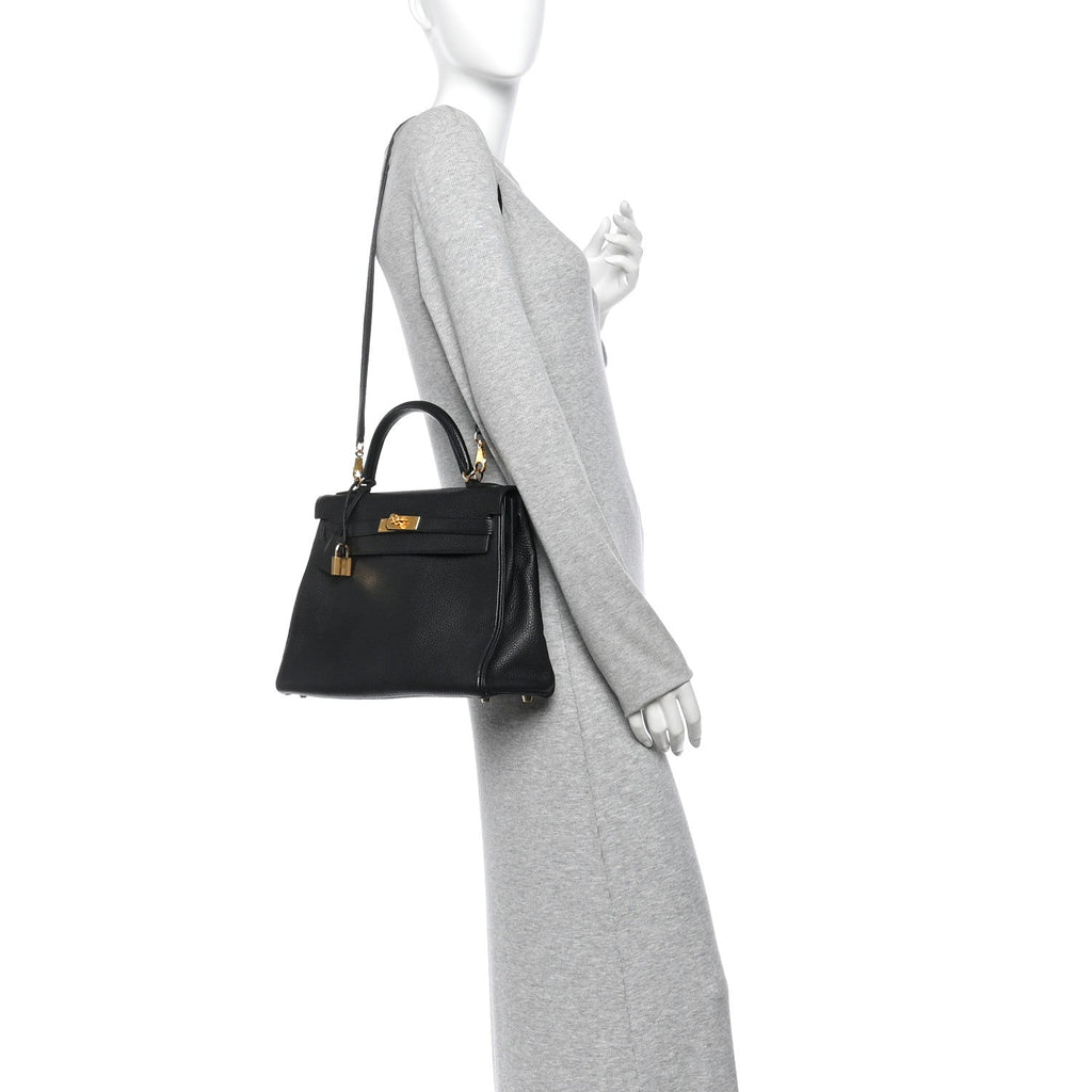 Togo Kelly Retourne 32 Black