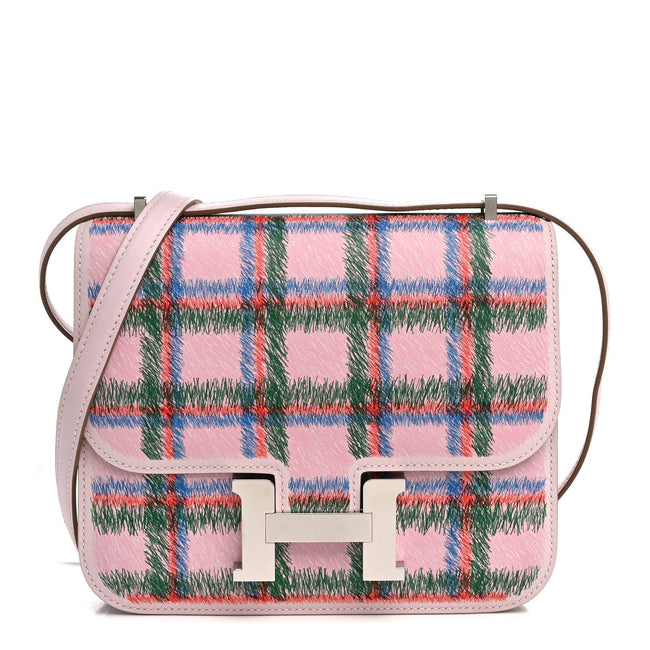 Swift Tartan Printed Constance 18 Mauve Pale Hover Image