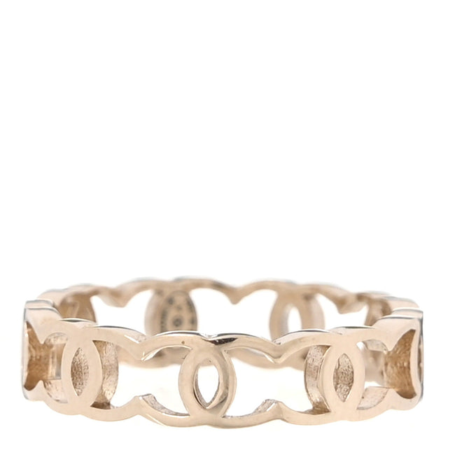Metal CC Ring 53 6.25 Gold Hover Image