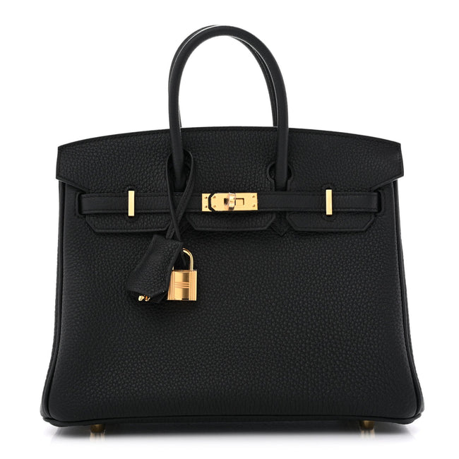 Togo Birkin 25 Black Hover Image