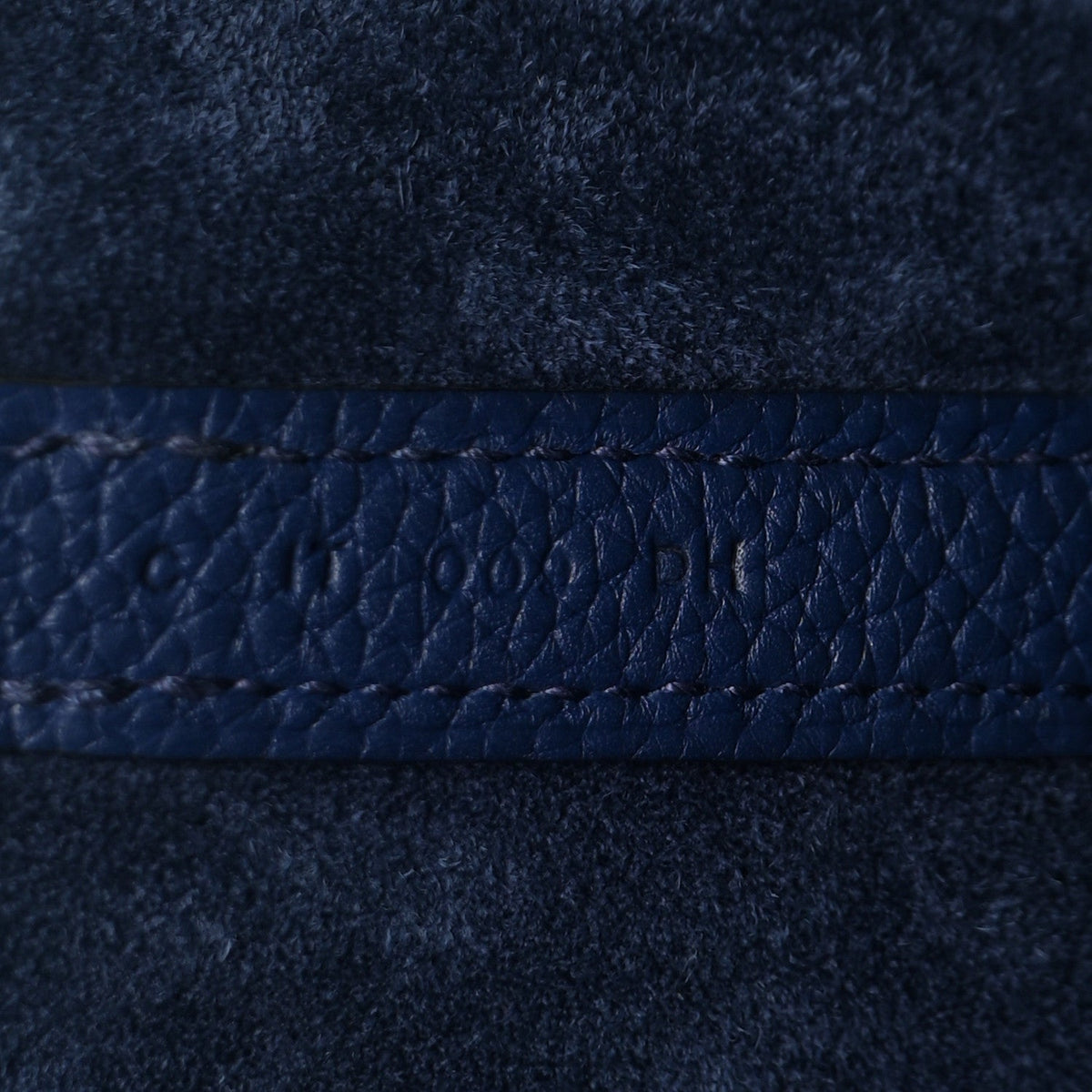 Taurillon Maurice Picotin Lock 22 MM Bleu Saphir