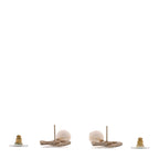 Crystal Timeless CC Pearl Drop Earrings Light Gold