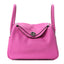 Swift Epsom Lindy 30 Tressage De Cuir Magnolia Bleu Saphir Craie