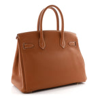 Togo Birkin 30 Gold