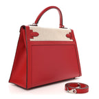 Berline Toile Swift Kelly Sellier 32 Rouge Piment Ecru Rouge Piment Ecru