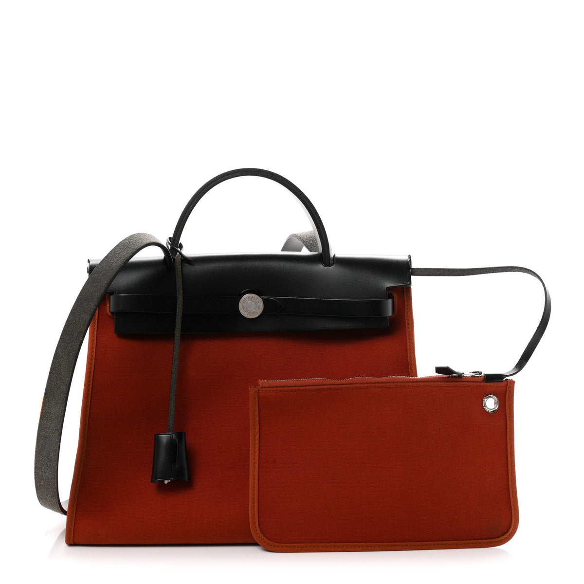 Toile Officier Vache Hunter Herbag Zip 31 PM Rouge H Black