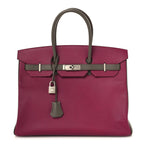 Epsom Horseshoe Birkin 35 Etain Tosca