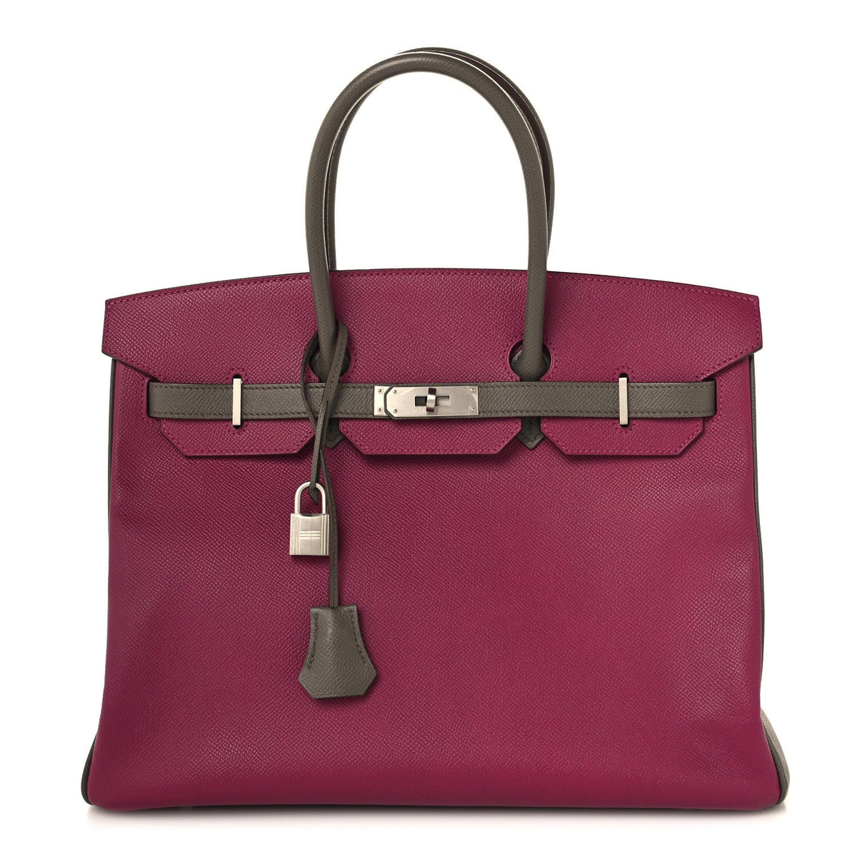 Epsom Horseshoe Birkin 35 Etain Tosca
