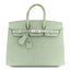 Matte Alligator Birkin Sellier 25 Vert D'eau