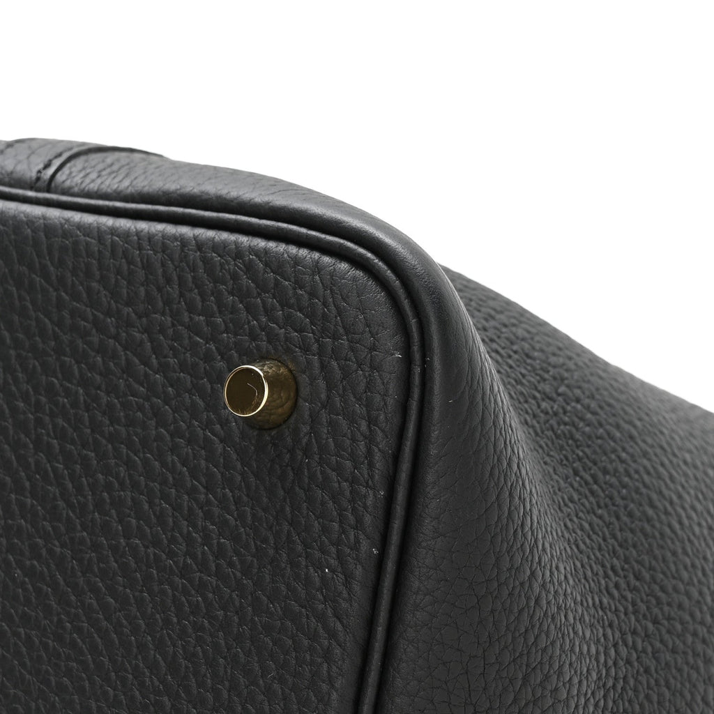 Taurillon Clemence Picotin Lock 22 MM Black