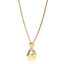 CC Pendant Necklace Gold