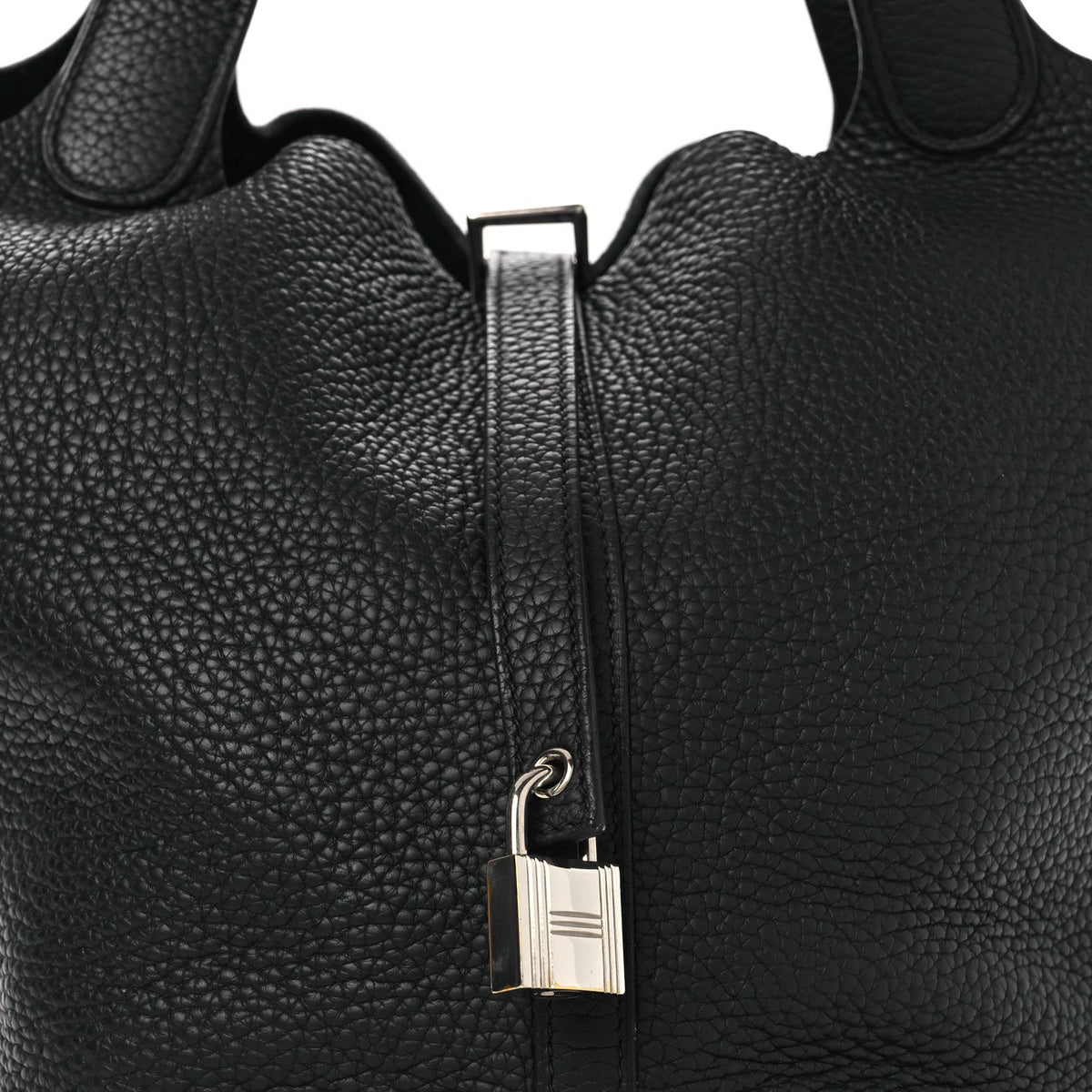 Taurillon Clemence Picotin Lock 22 MM Black