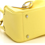 Taurillon Clemence Mini Lindy 20 Limoncello