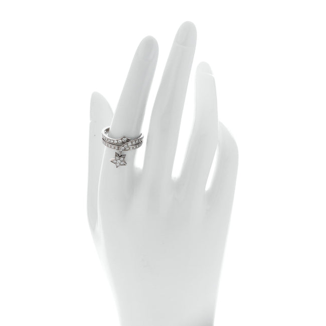 18K White Gold Diamond Étolie Filante Ring 55 7.25 Main Image