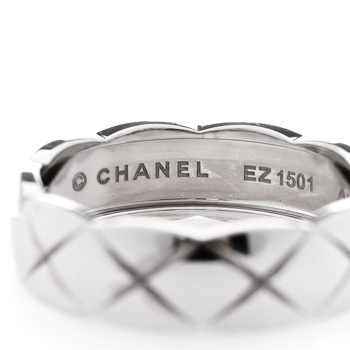 18K White Gold Small Coco Crush Ring 62 10