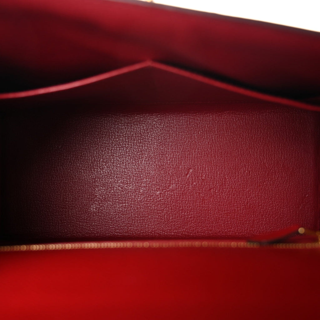 Epsom Kelly Sellier 28 Rouge Grenat