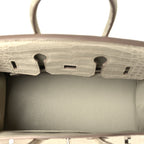 Matte Alligator Birkin 25 Beton