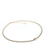 Lambskin Crystal Chain CC Fancy Belt 75 30 Gold Black