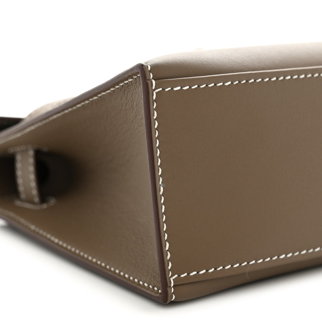 Swift Kelly Pochette Clutch Etoupe
