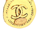 Metal Medallion Chain Bracelet Gold