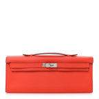 Swift Kelly Cut Clutch Pochette Capucine
