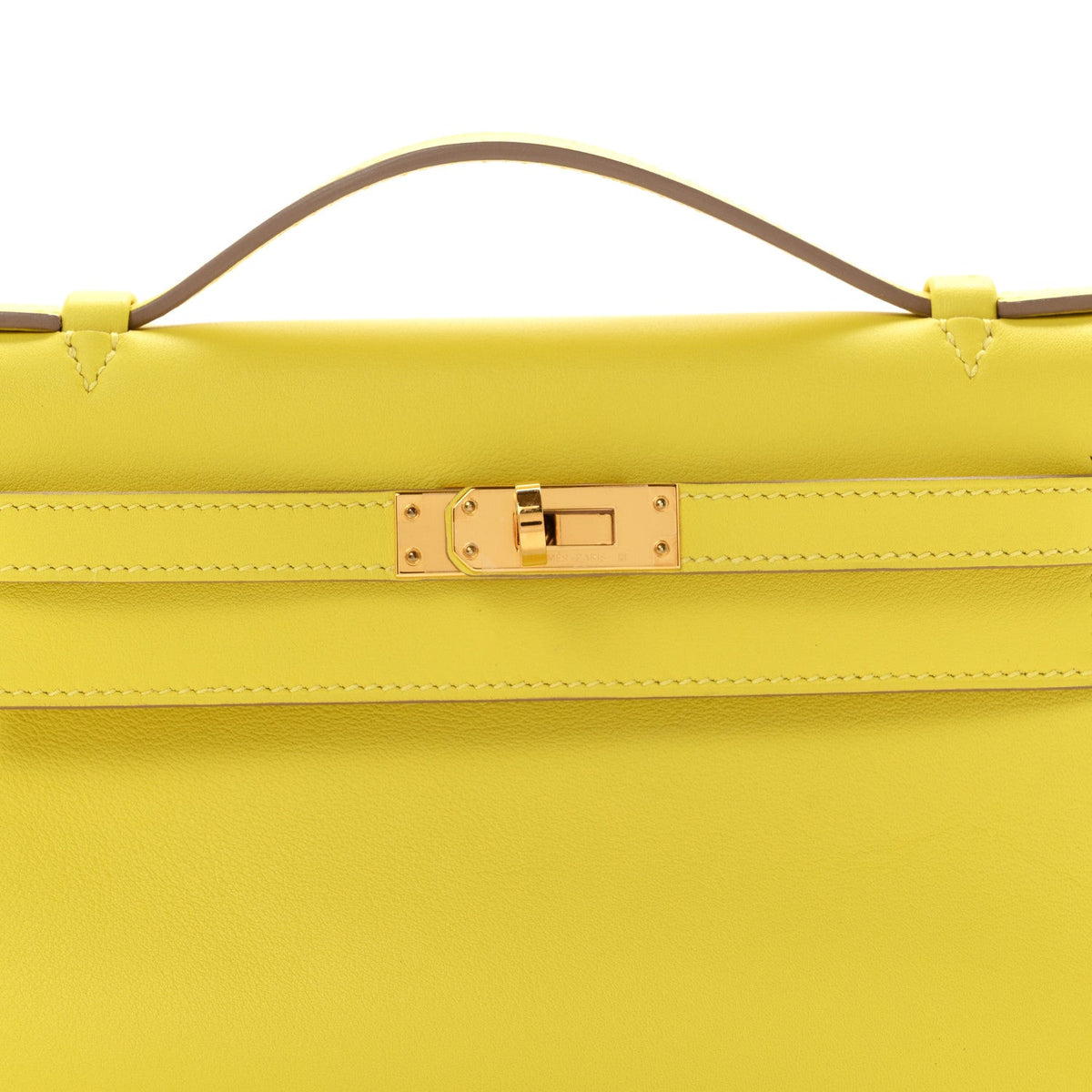 Swift Kelly Pochette Clutch Lime