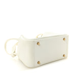 Taurillon Clemence Mini Lindy 20 New White