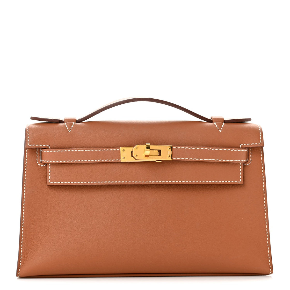 Swift Kelly Pochette Clutch Gold