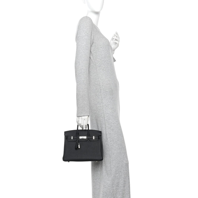 Togo Birkin 25 Black Main Image