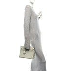 Togo Birkin 25 Gris Neve
