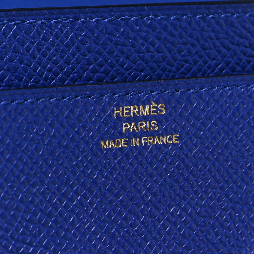 Epsom Constance Long Wallet Bleu Electrique