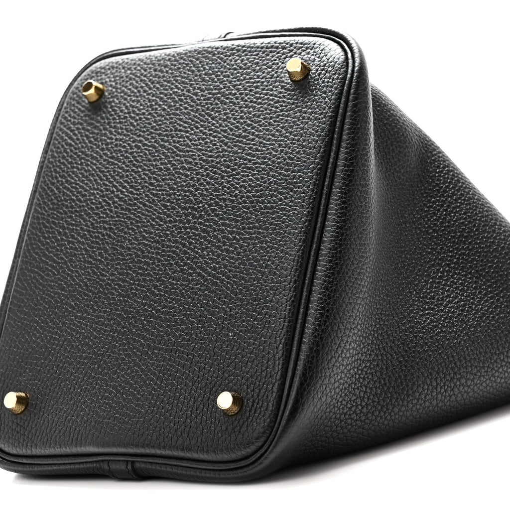 Taurillon Clemence Picotin Lock 22 MM Black