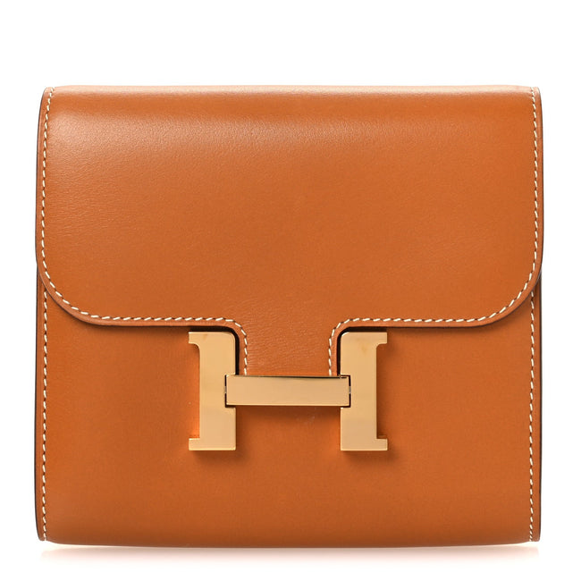 Tadelakt Constance Short Wallet Gold Hover Image