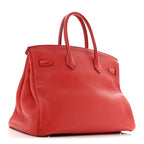 Togo BIRKIN 35 Rouge Casaque