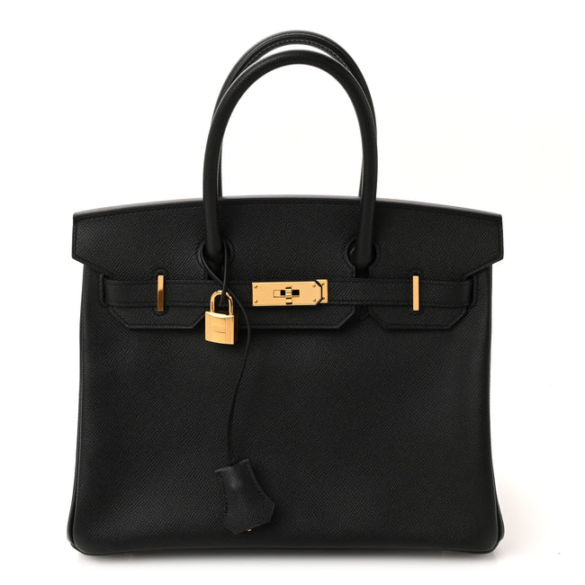 Epsom Birkin 30 Black Hover Image