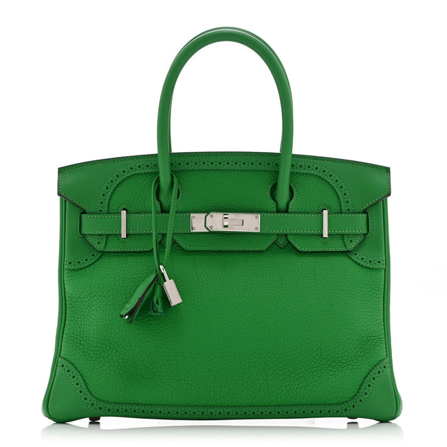 Togo Swift Ghillies Birkin 30 Bambou Hover Image