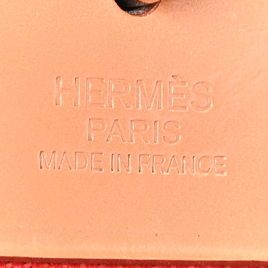 Vache Hunter Toile Herbag Zip 31 PM Rouge Tomate Natural