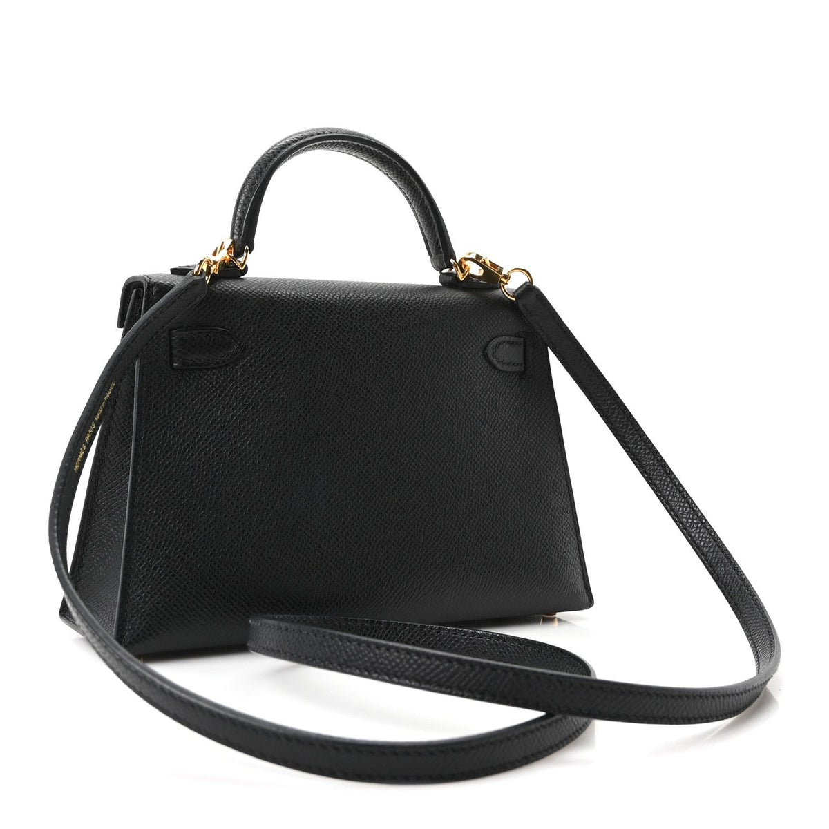 Epsom Mini Kelly Sellier 20 Black