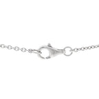 18K White Gold Diamond Bouton de Camelia Pendant Necklace