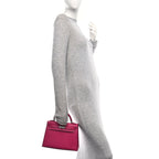 Epsom Verso Kelly Sellier 25 Rose Pourpre Sienne