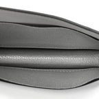 Metallic Chevre Chamkilight Constance Slim Wallet Argent
