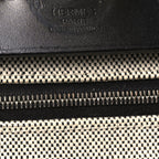 Toile H Berline Vache Hunter Herbag Zip PM 31 Black Ecru