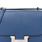 Epsom Constance Verso 18 Bleu Agate Gris Mouette
