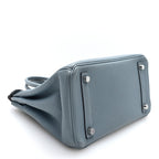 Togo Verso Birkin 25 Bleu Lin Chai