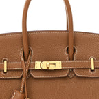 Togo Birkin 25 Gold