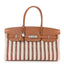 Toile Swift Broderie Shoulder Birkin Light 39 Gold Fauve Rose Pop Black